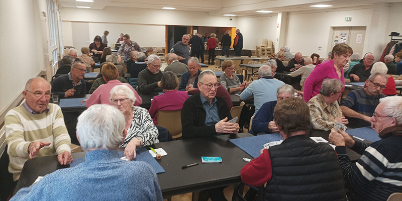 Concours de belote à Acigné, retour en images…